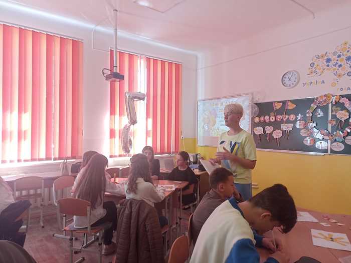 Квест на останньому уроці "Ура літо!" в 6-А класі